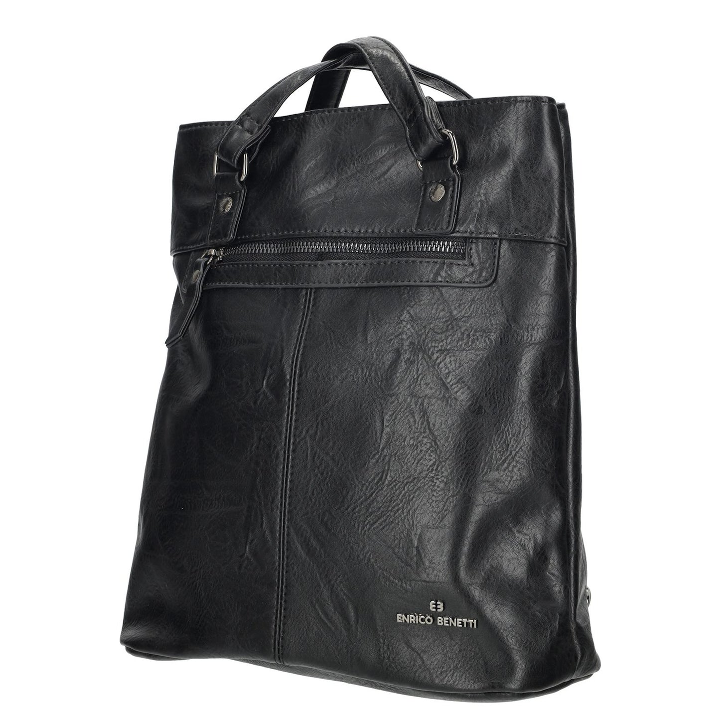 Enrico Benetti Julia Laptop Backpak Shoulderbag black