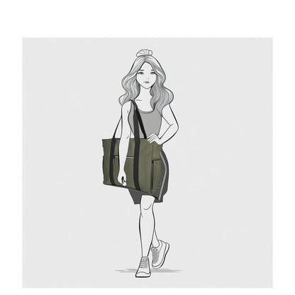 Enrico Benetti Bergen Waterproof Shopper olive