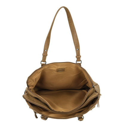 Enrico Benetti Nouméa Laptop Shoulderbag 15" camel