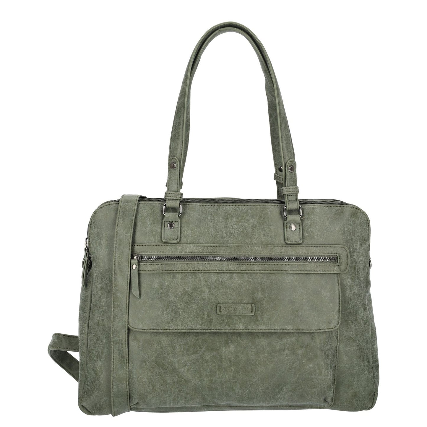 Enrico Benetti Nouméa Laptop Shoulderbag 15" olive