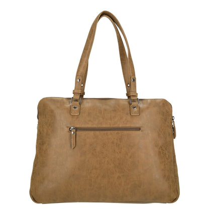 Enrico Benetti Nouméa Laptop Shoulderbag 15" camel