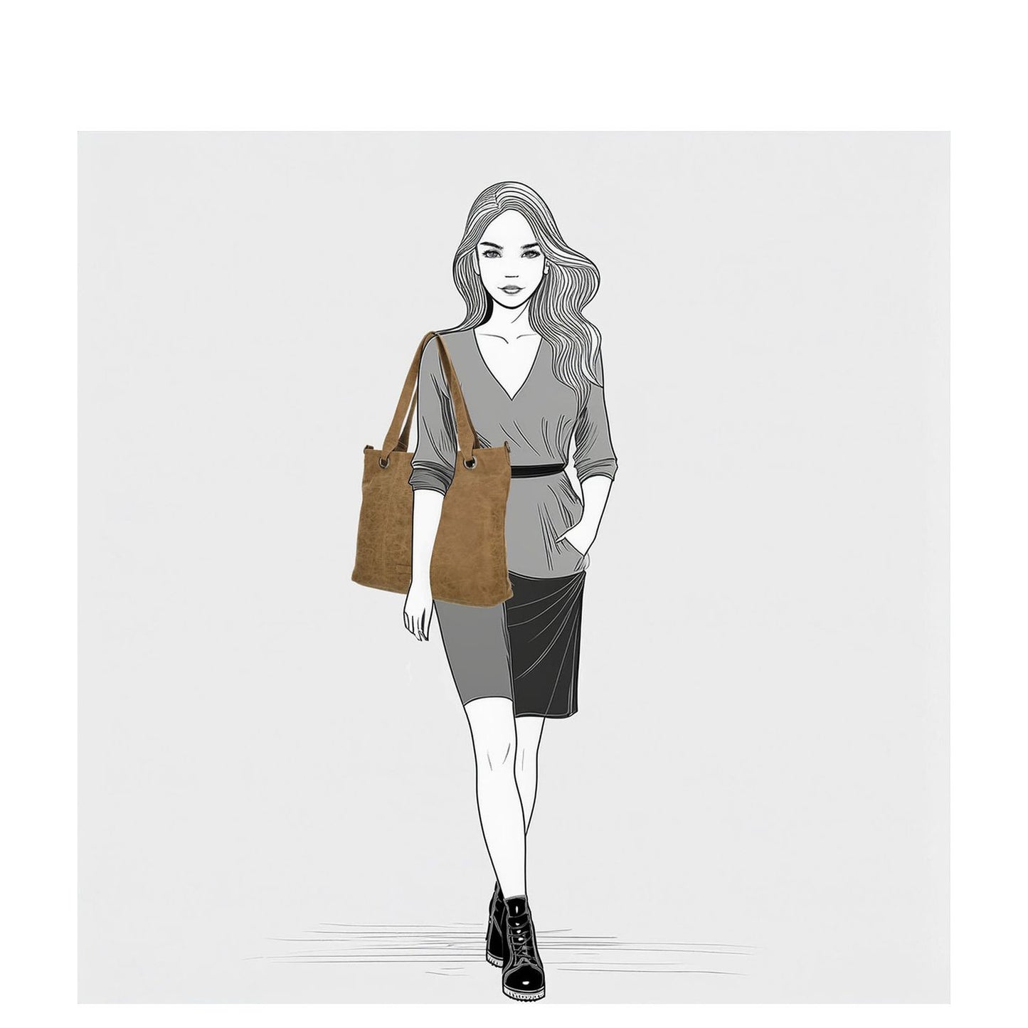 Enrico Benetti Josie Shoulderbag camel