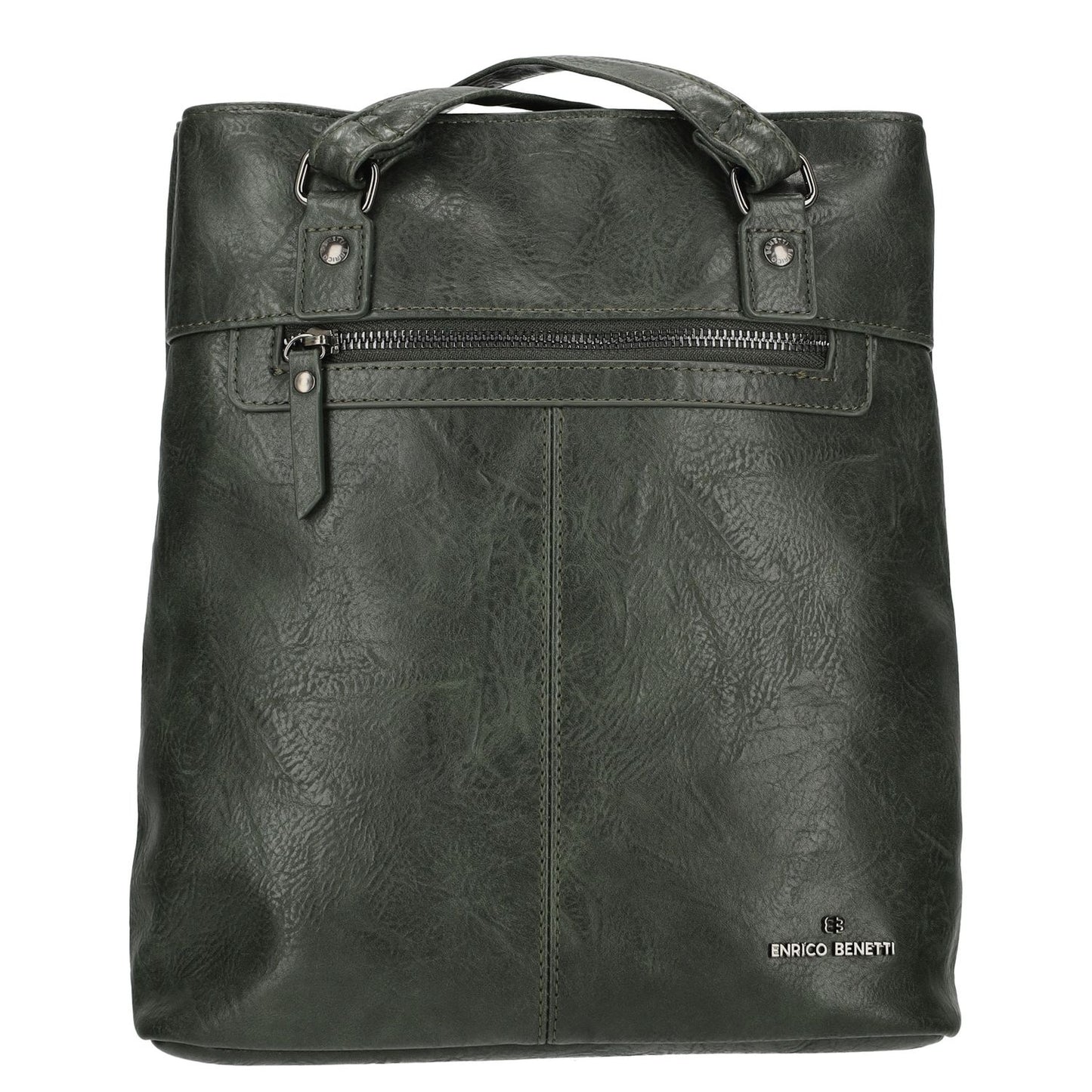Enrico Benetti Julia Laptop Backpak Shoulderbag olive