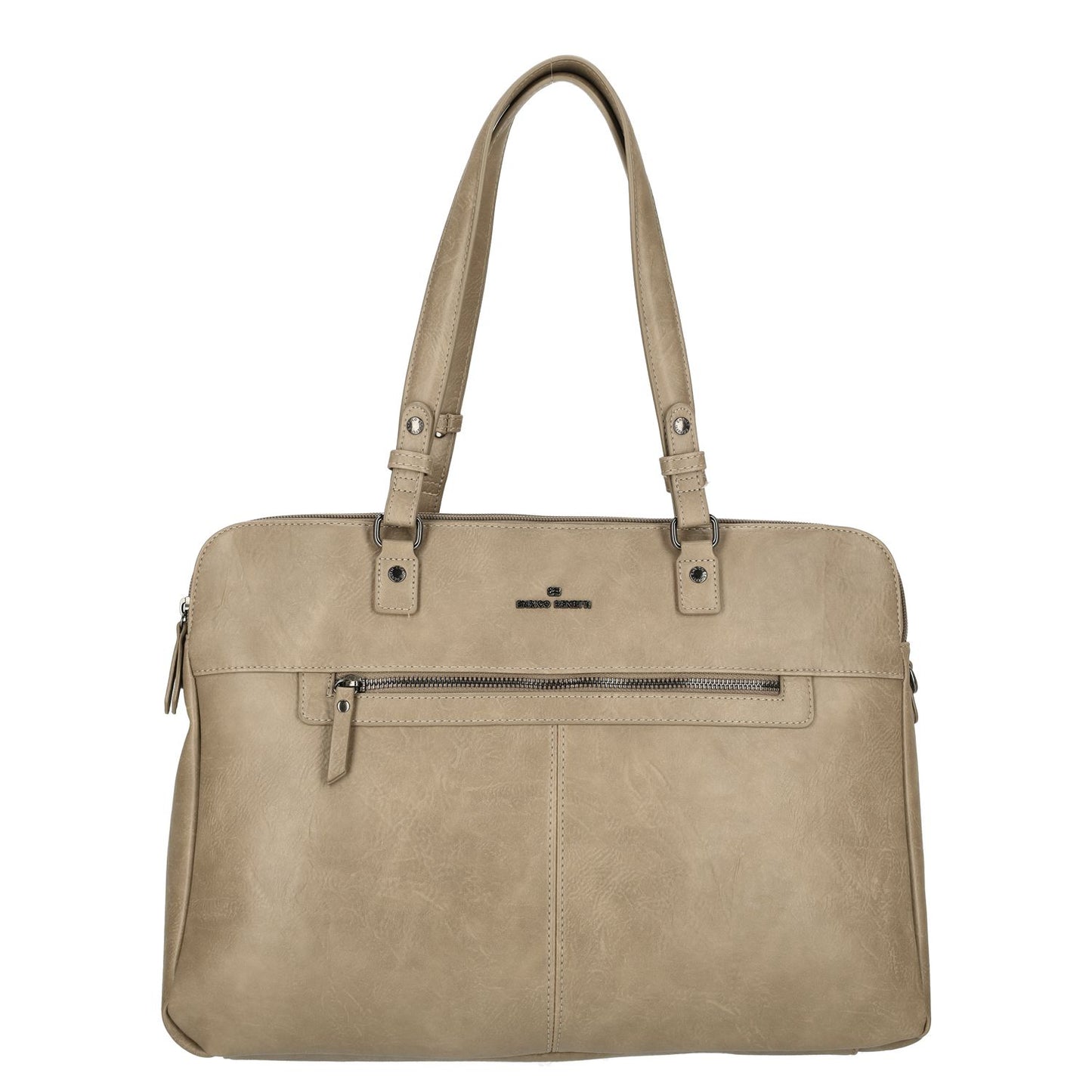 Enrico Benetti Julia Laptop Shoulderbag 15" light taupe