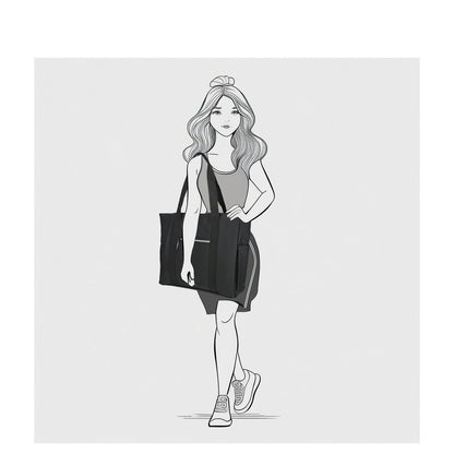Enrico Benetti Bergen Waterproof Shopper black