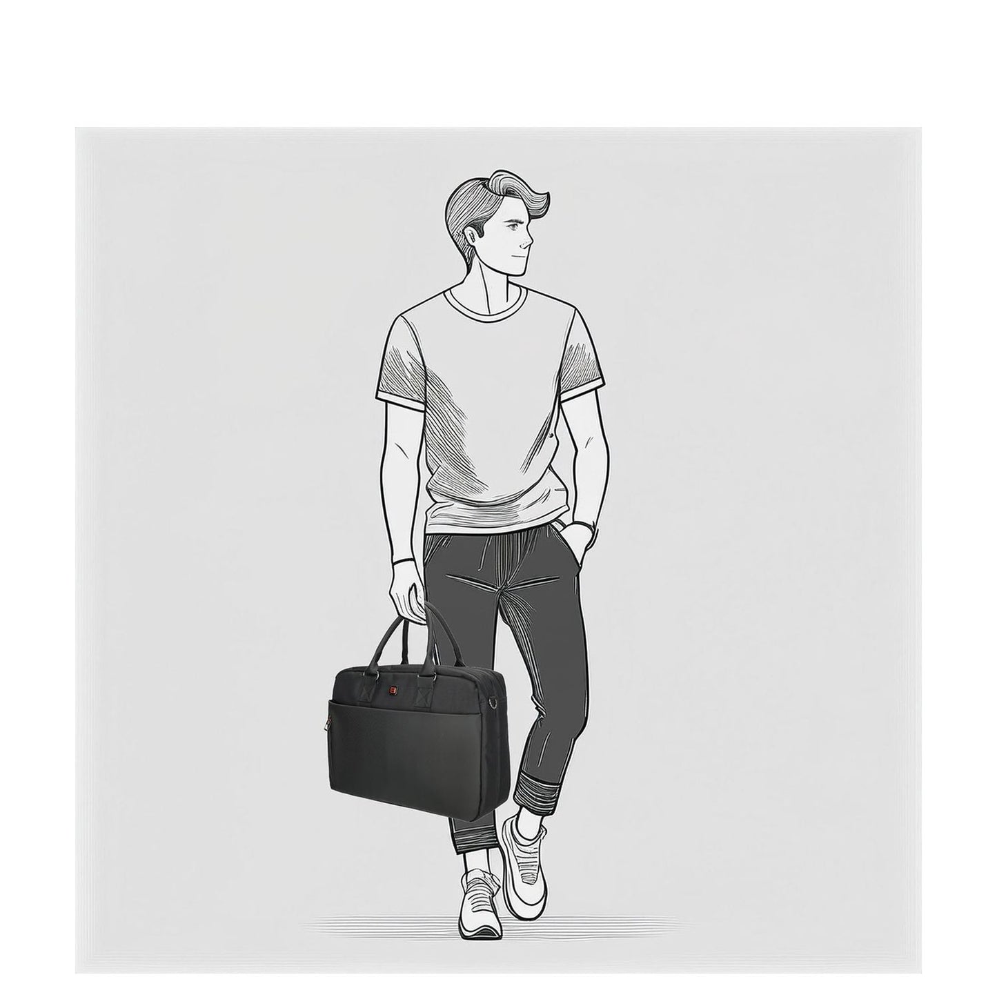 Enrico Benetti Berlin Laptopbag 15" black