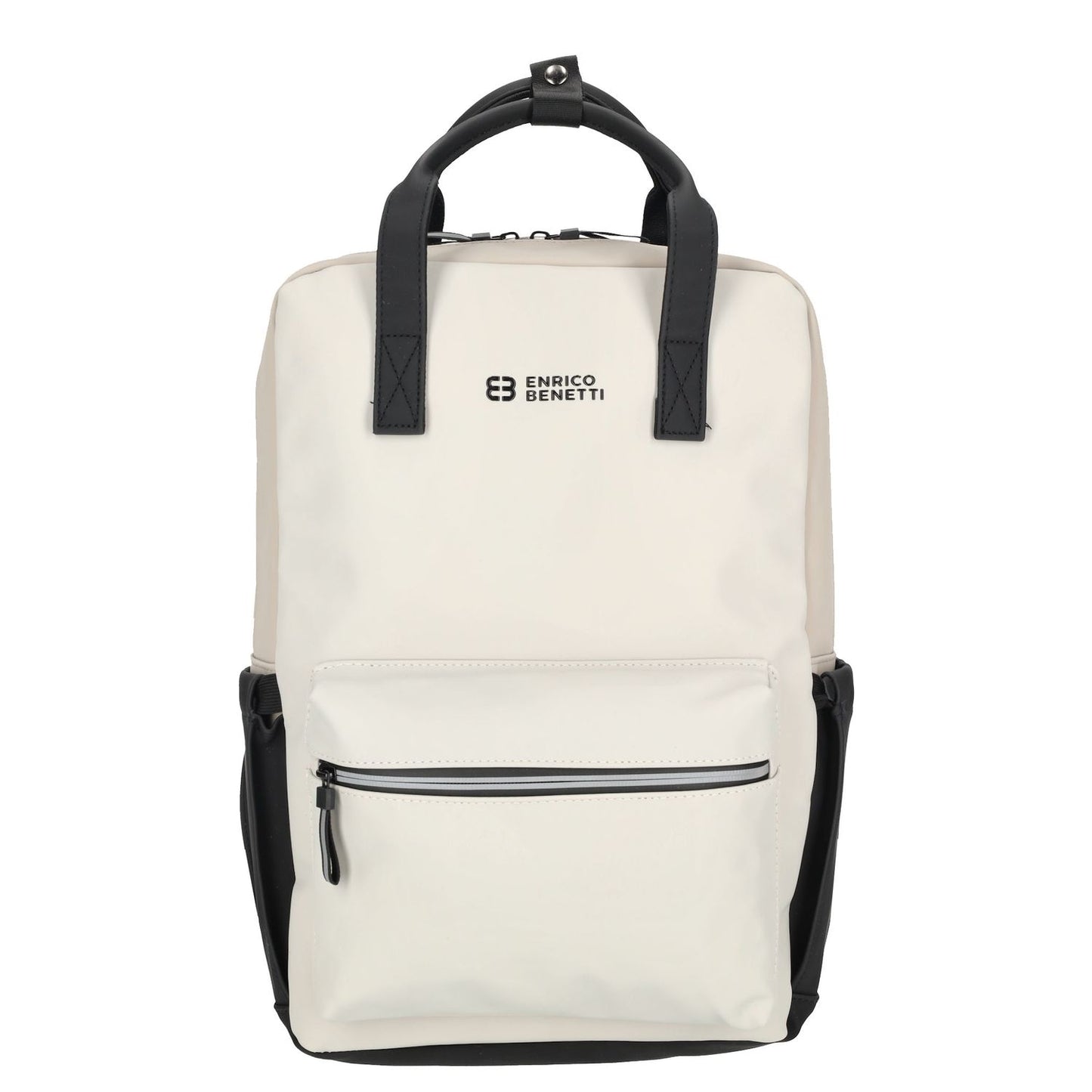 Enrico Benetti Bergen Waterproof Laptop Backpack 17" black-beige