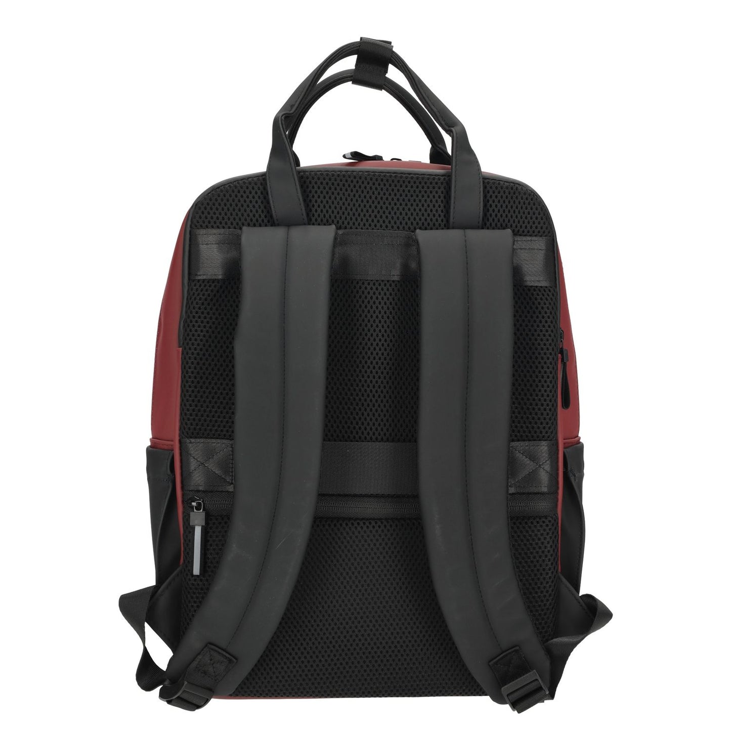 Enrico Benetti Bergen Waterproof Laptop Backpack 17" taupe-burgundy