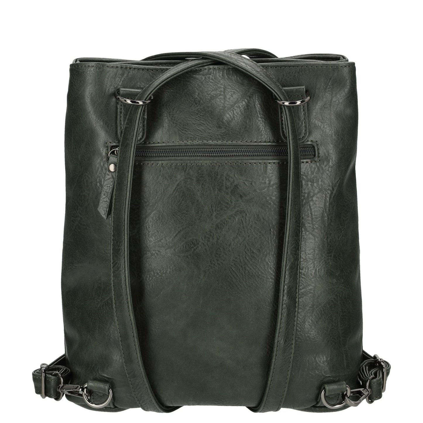 Enrico Benetti Julia Laptop Backpak Shoulderbag olive
