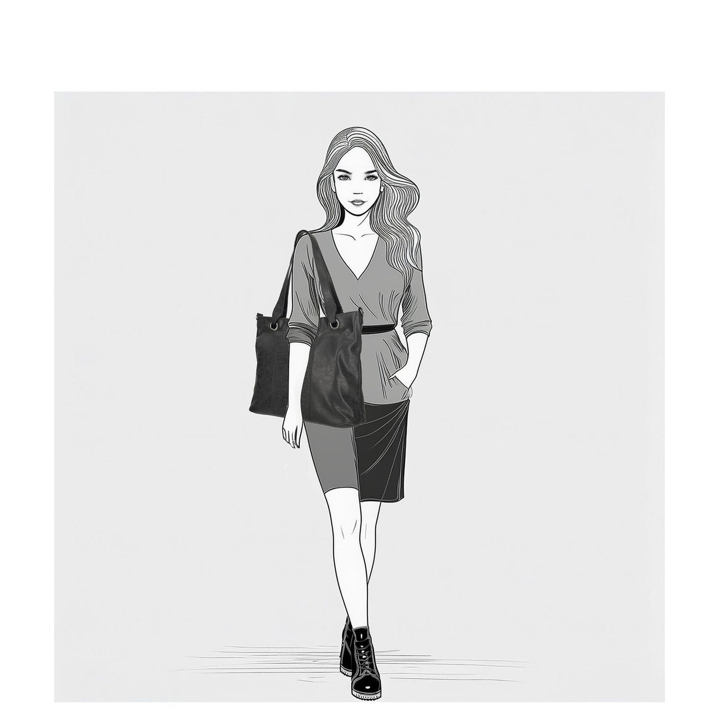 Enrico Benetti Josie Shoulderbag black