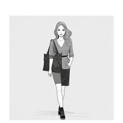 Enrico Benetti Josie Shoulderbag black