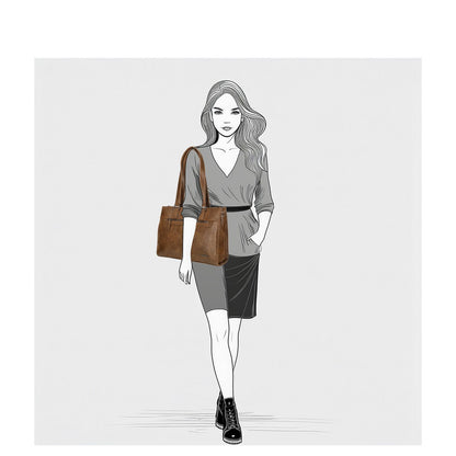 Enrico Benetti Julia Shoulderbag cognac