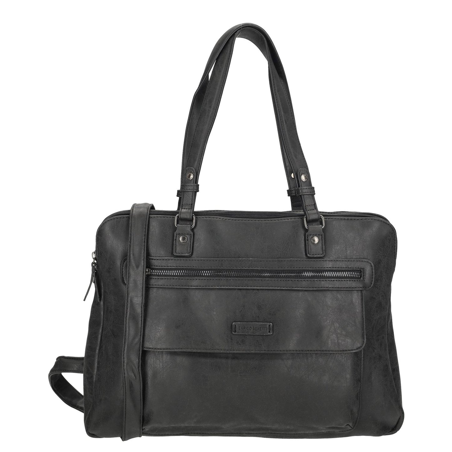 Enrico Benetti Nouméa Laptop Shoulderbag 15" black