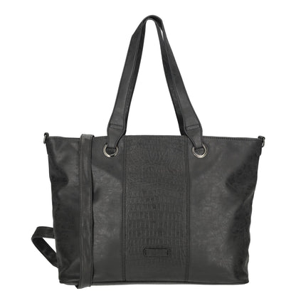 Enrico Benetti Josie Laptop Shopper 15" black