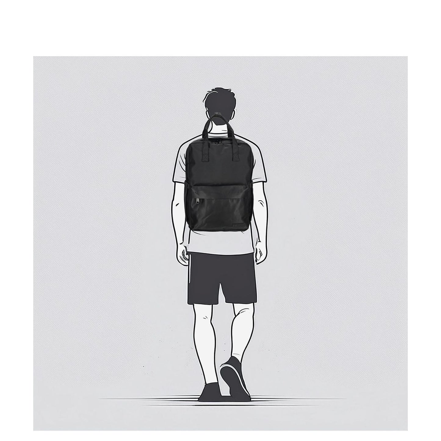 Enrico Benetti Innsbruck Laptop Backpack 17" black