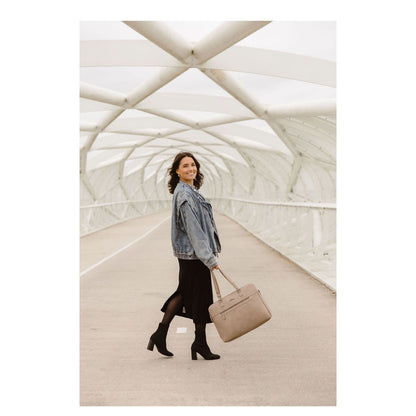 Enrico Benetti Julia Laptop Shoulderbag 15" light taupe
