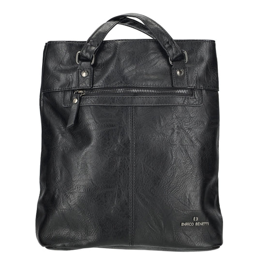 Enrico Benetti Julia Laptop Backpak Shoulderbag black