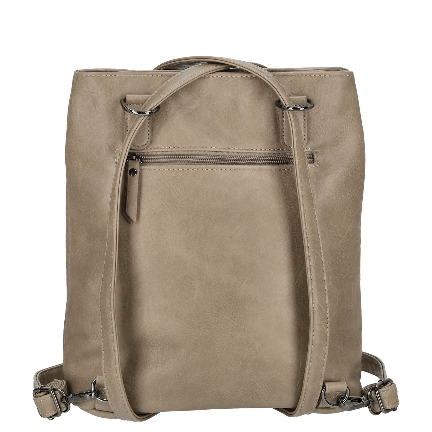Enrico Benetti Julia Laptop Backpak Shoulderbag light taupe