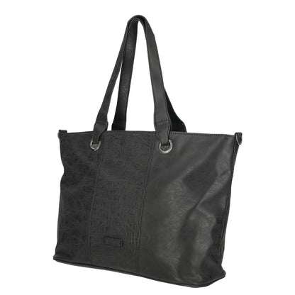 Enrico Benetti Josie Laptop Shopper 15" black