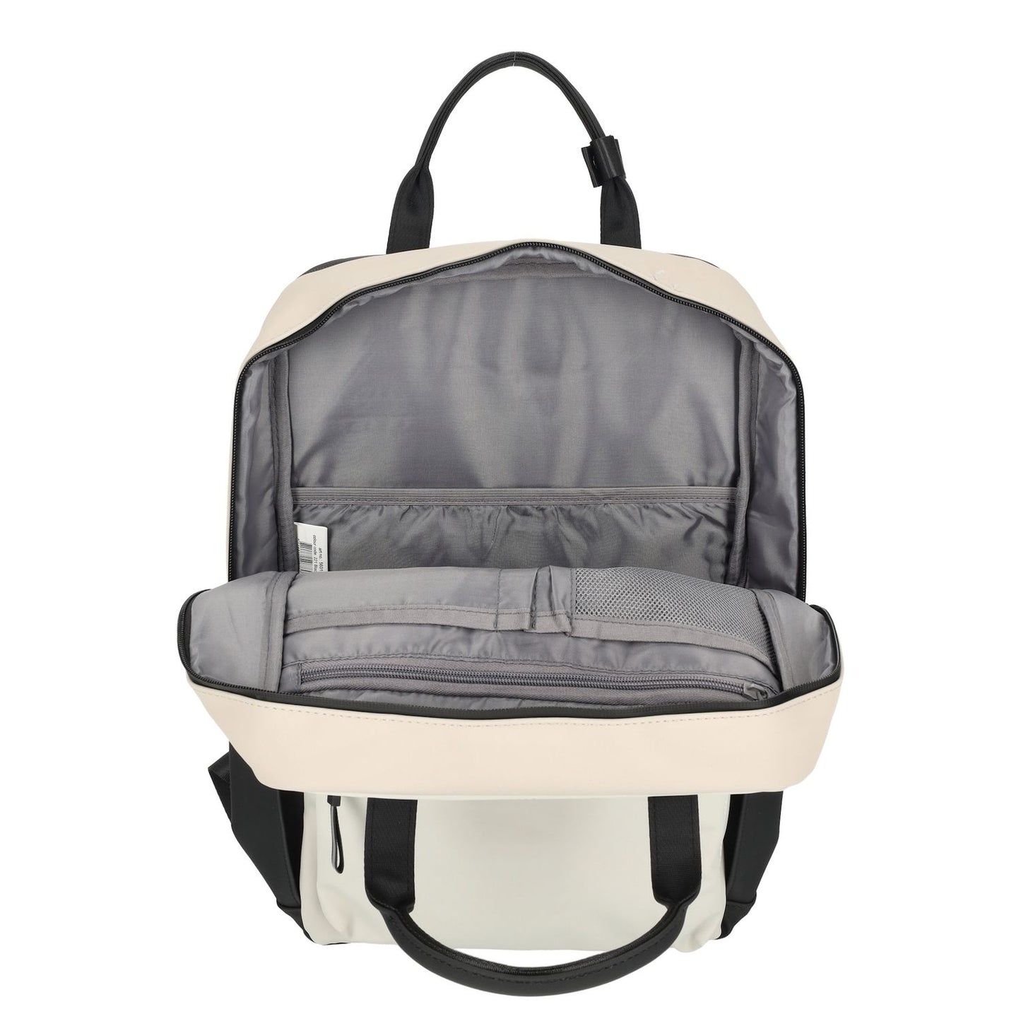 Enrico Benetti Bergen Waterproof Laptop Backpack 17" black-beige