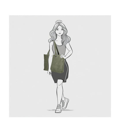 Enrico Benetti Josie Laptop Shopper 15" olive