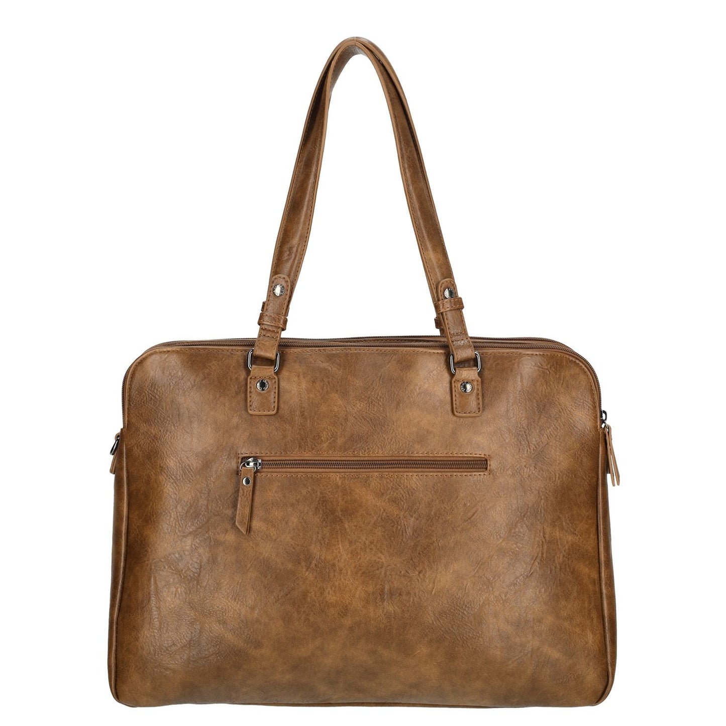 Enrico Benetti Julia Laptop Shoulderbag 15" cognac