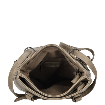 Enrico Benetti Julia Laptop Backpak Shoulderbag light taupe