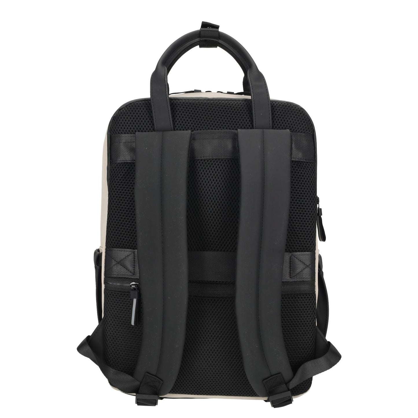 Enrico Benetti Bergen Waterproof Laptop Backpack 17" black-beige