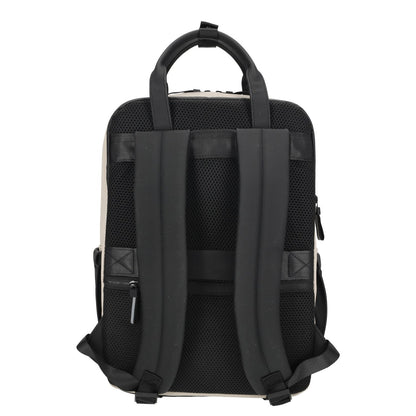 Enrico Benetti Bergen Waterproof Laptop Backpack 17" black-beige