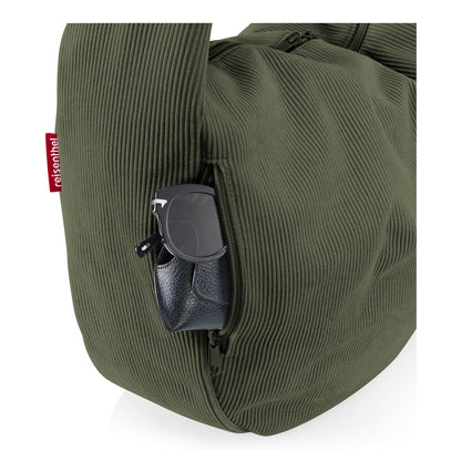 Reisenthel Moonbag Cord dark matcha