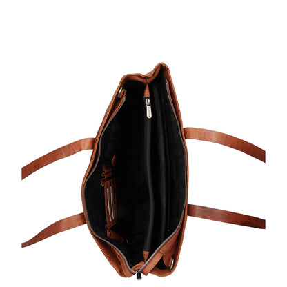 Plevier Livingstone Laptopbag 17.3" cognac