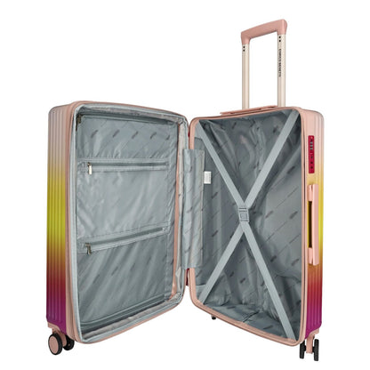 Enrico Benetti Havana Medium Spinner 65 cm Expandable fuchsia