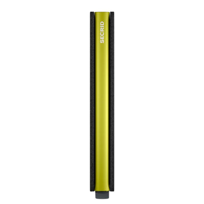 Secrid Slimwallet Matte grey & lime