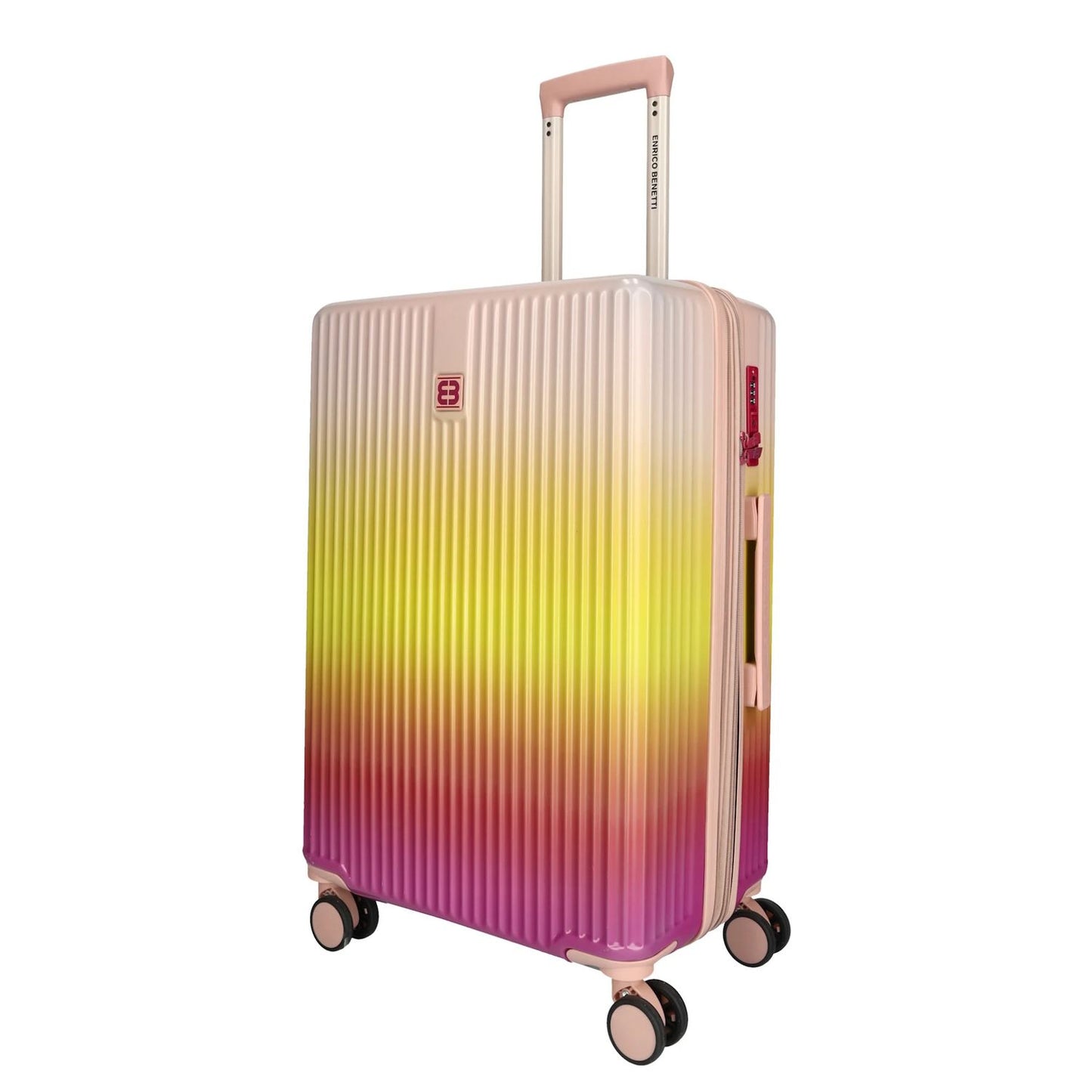 Enrico Benetti Havana Medium Spinner 65 cm Expandable fuchsia