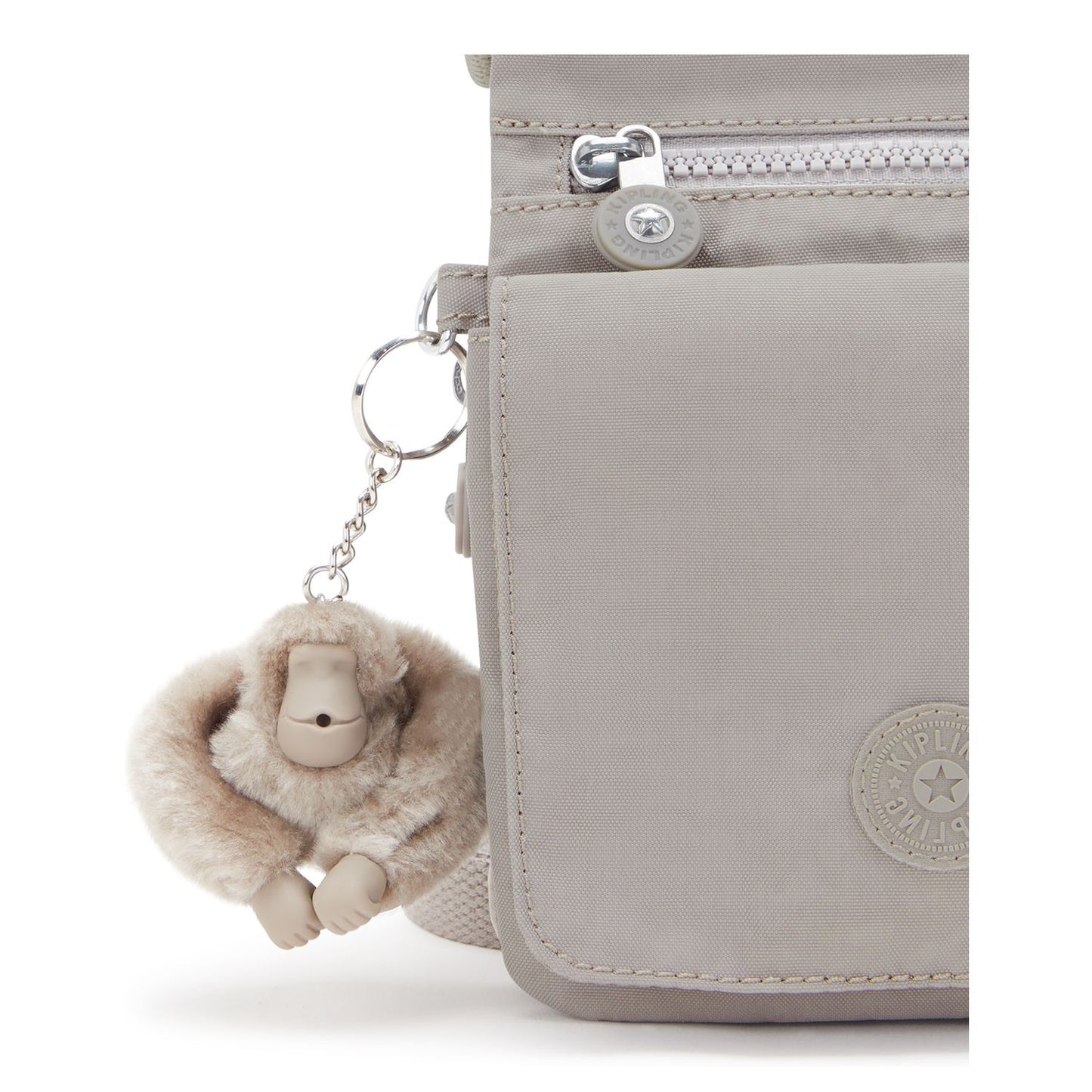 Kipling New Eldorado Crossbodytas grey gris
