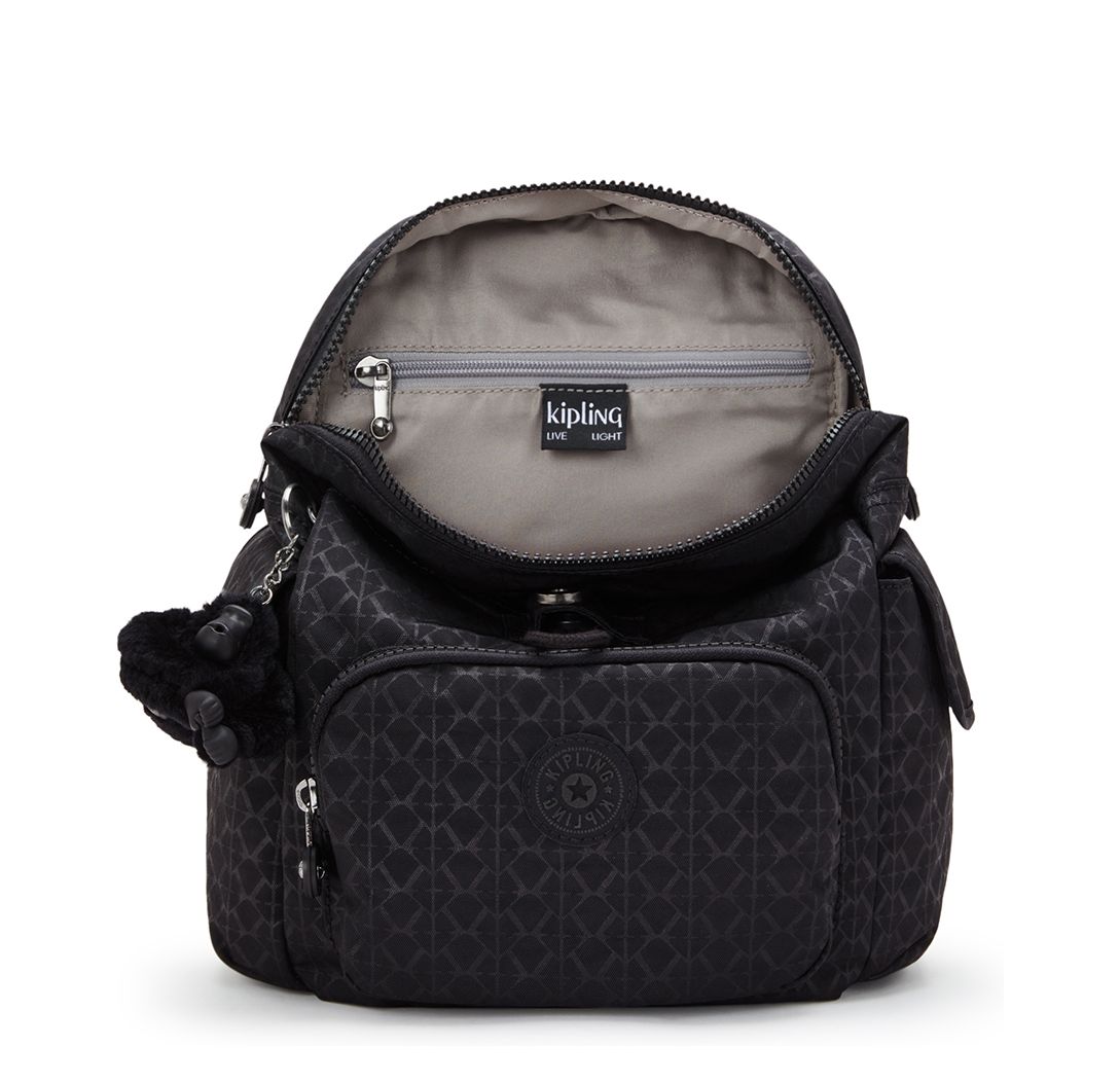 Kipling City Pack Mini signature emb