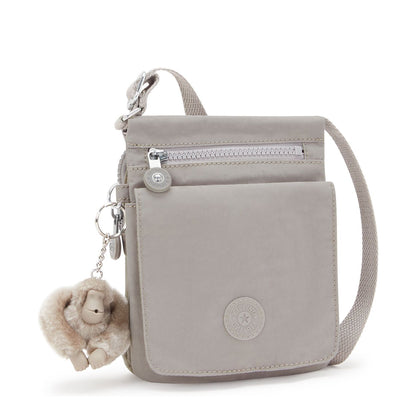 Kipling New Eldorado Crossbodytas grey gris