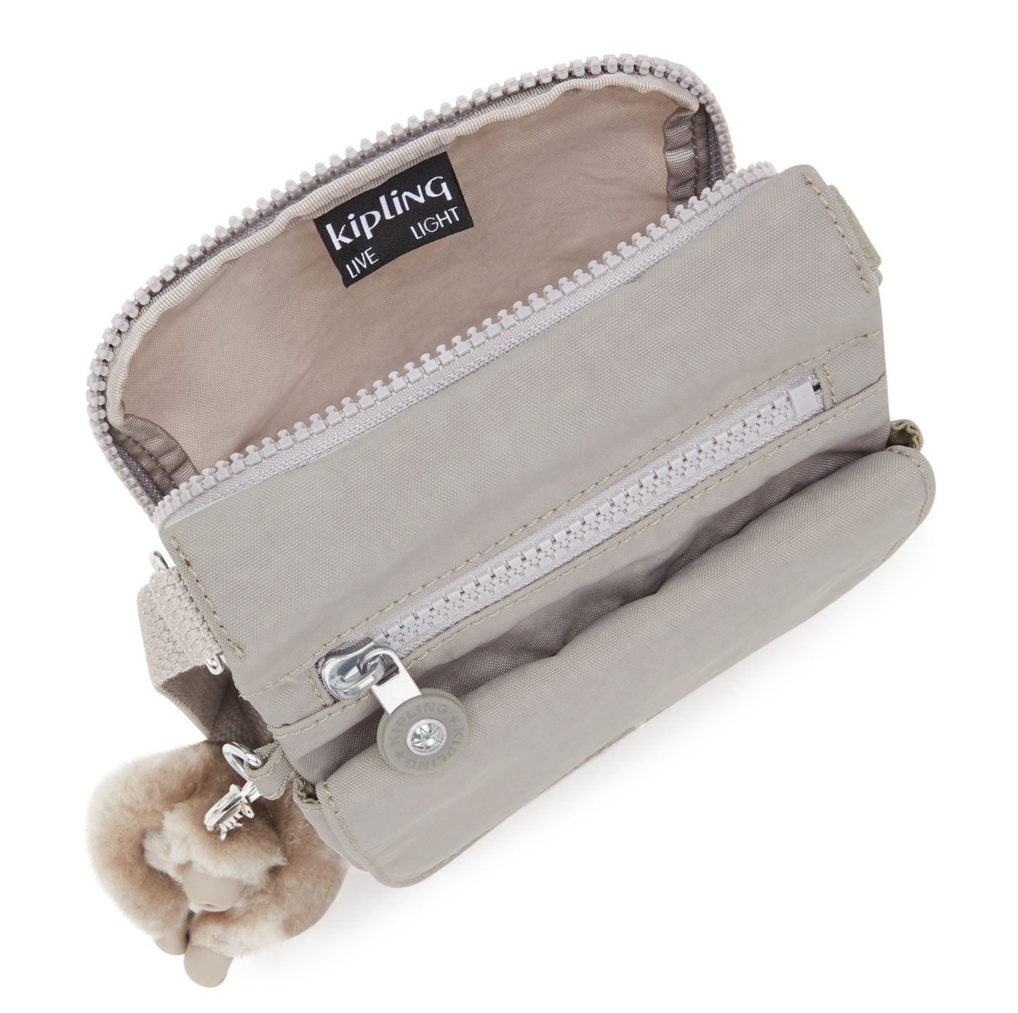 Kipling New Eldorado Crossbodytas grey gris