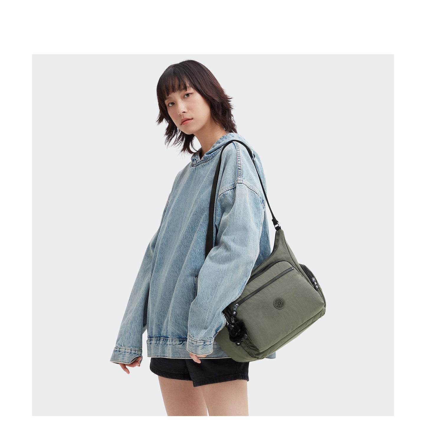 Kipling Gabbie Shoulderbag green moss