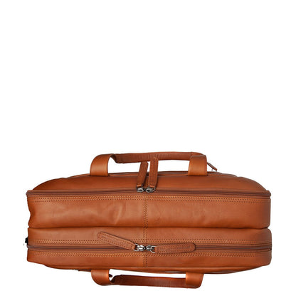 The Chesterfield Brand Ryan Laptopbag Large cognac