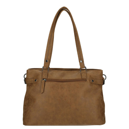 Enrico Benetti Handtas/Shoulderbag Nouméa camel