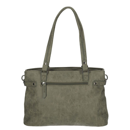 Enrico Benetti Handtas/Shoulderbag Nouméa olive