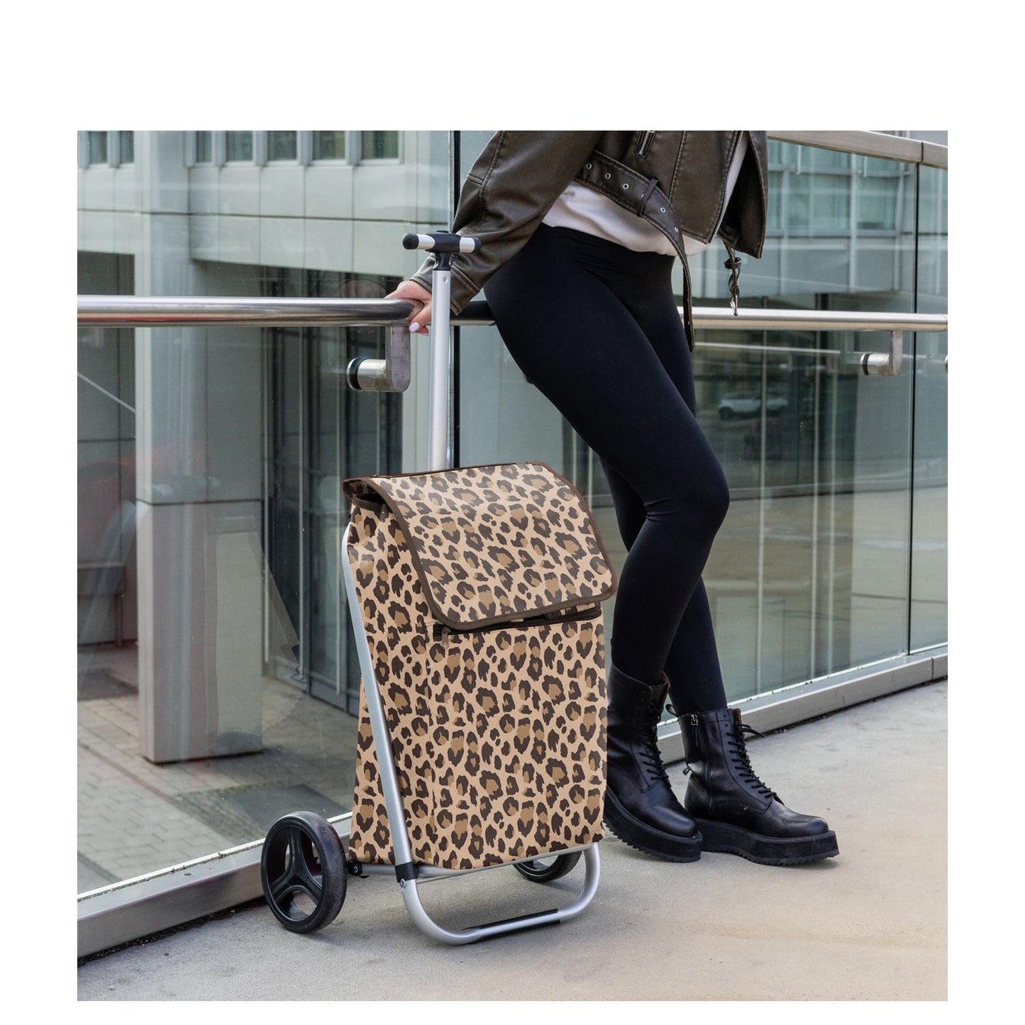 Reisenthel Shopping Trolley Leo macchiato