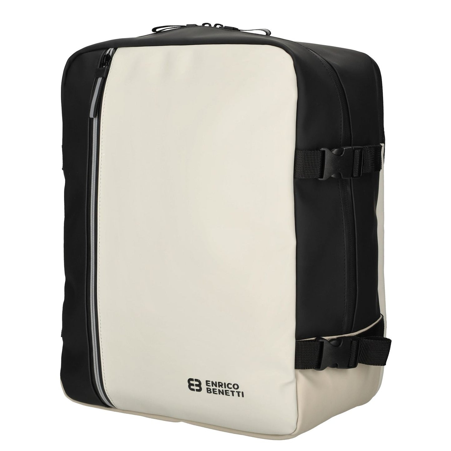Enrico Benetti Bergen Cabin Backpack 15" Waterproof black beige