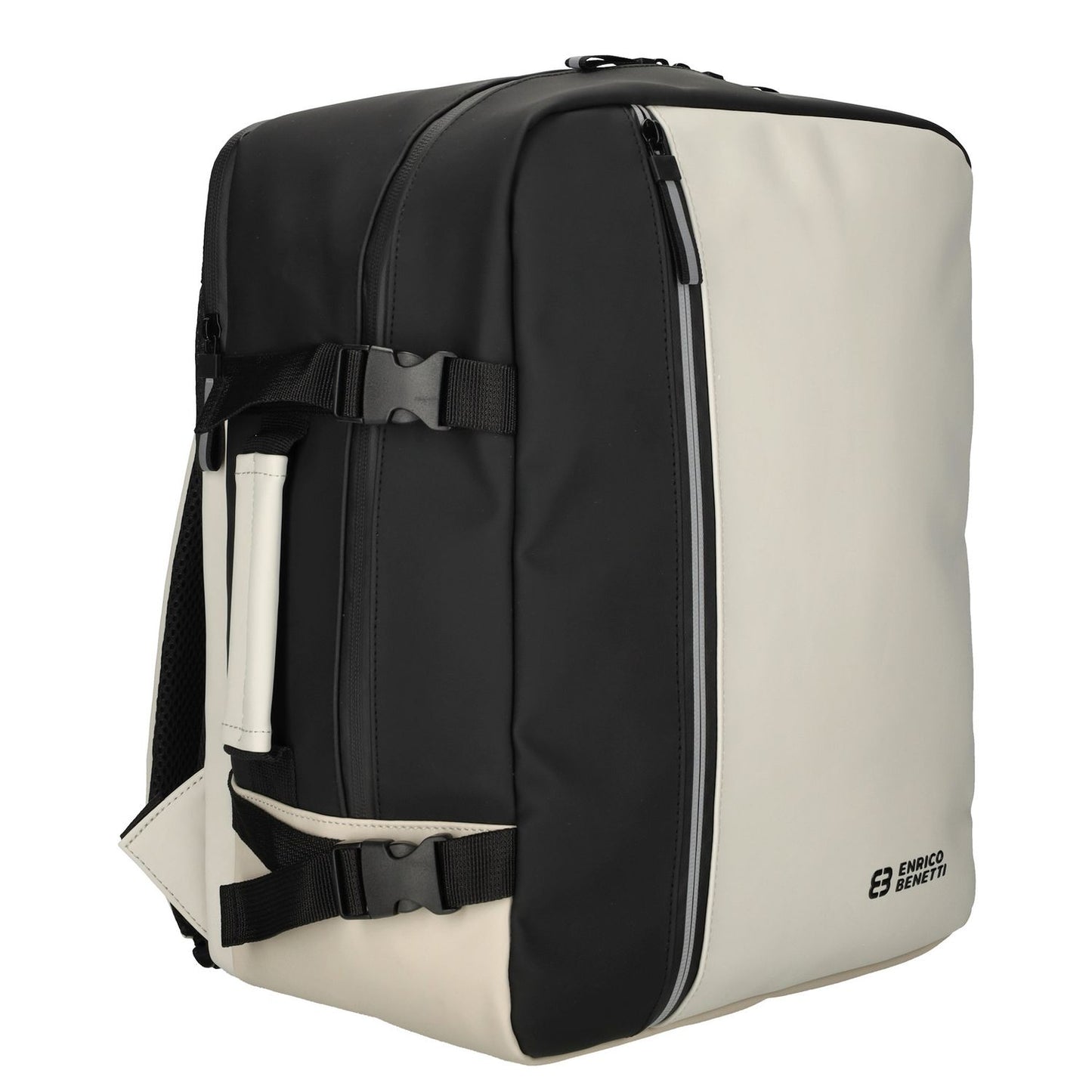 Enrico Benetti Bergen Cabin Backpack 15" Waterproof black beige