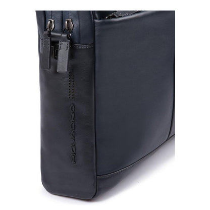 Piquadro Urban Computer Portfolio Briefcase with iPad Compartment black