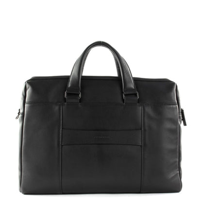Piquadro Urban Computer Portfolio Briefcase with iPad Compartment black