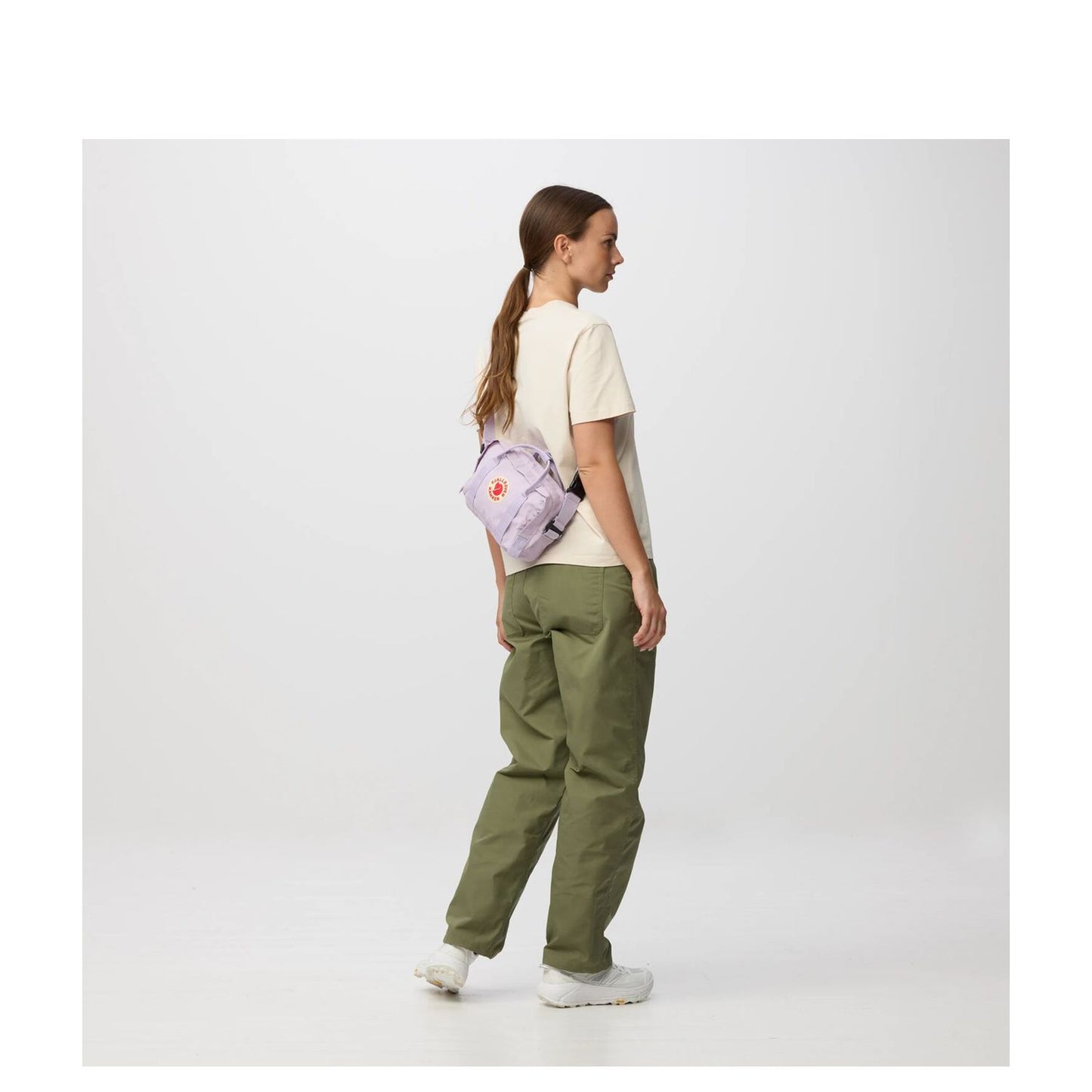 Fjallraven Kanken Crossbody pastel lavender
