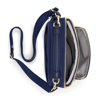 TUMI Voyageur Teghan Crossbody indigo/light gold