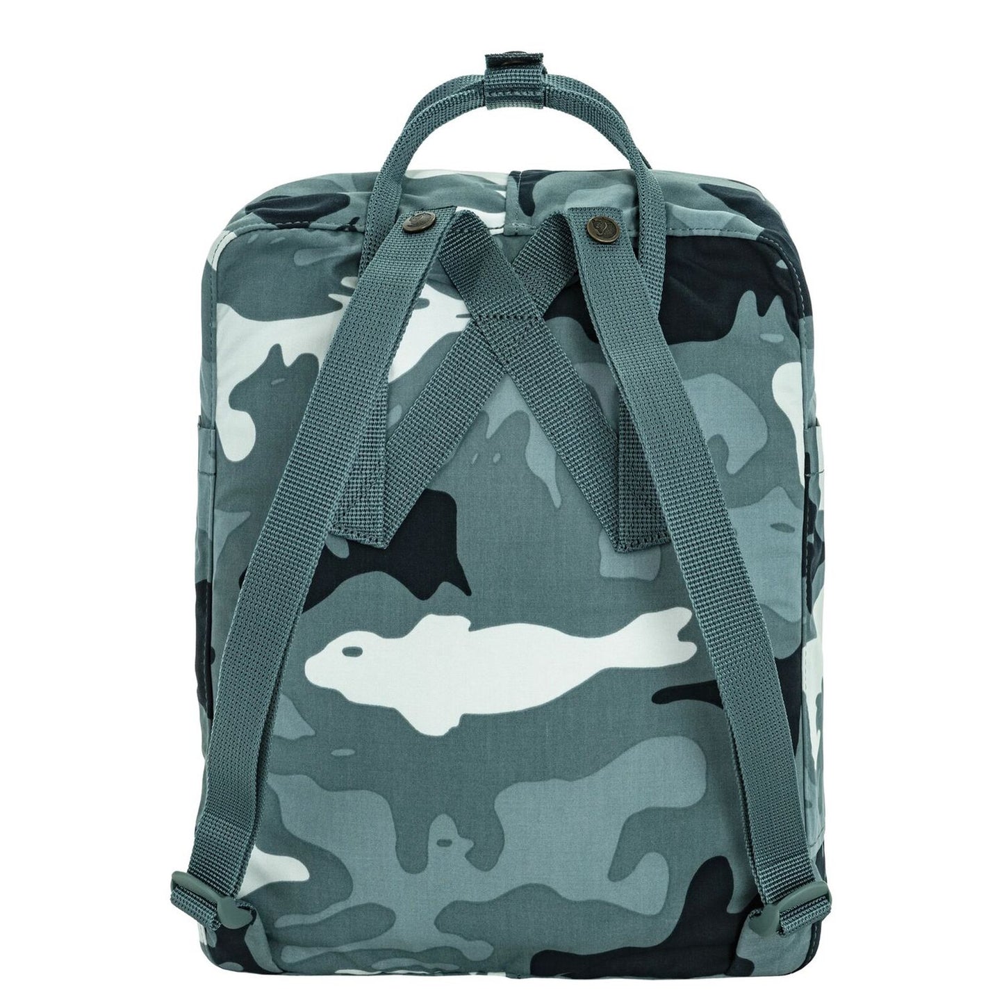 Fjallraven Kanken Graphics nimbus blue-hidden animals